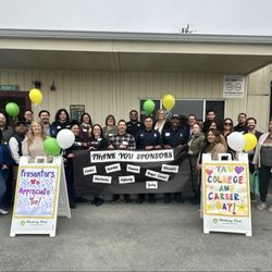 Nob Hill Foods - Our College and Career Day presenters after a light continental breakfast provided by local community sponsors.