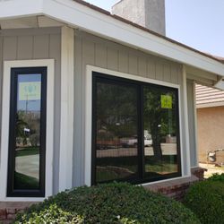Tony and Son Glass - Black vinyl retro fit windows