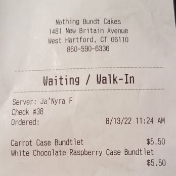 Nothing Bundt Cakes - Bakeries Near Me - West Hartford, Connecticut