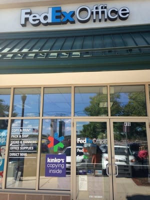 FedEx 店舗サイン FEDEX OFFICE PRINT & SHIP CENTER - Updated May
