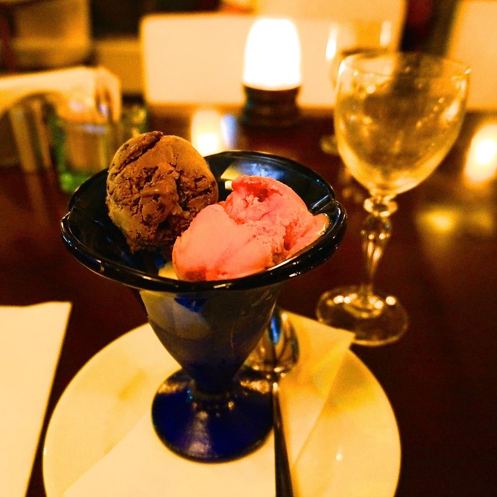 Kebabi - Ice cream featured three flavors, including strawberry and chocolate, which had chocolate chips in it. Yum! - Turkish Near Me - Istanbul, 34 Kebabi - Ice cream featured three flavors, including strawberry and chocolate, which had chocolate chips in it. Yum! - Turkish Near Me - Istanbul, 34