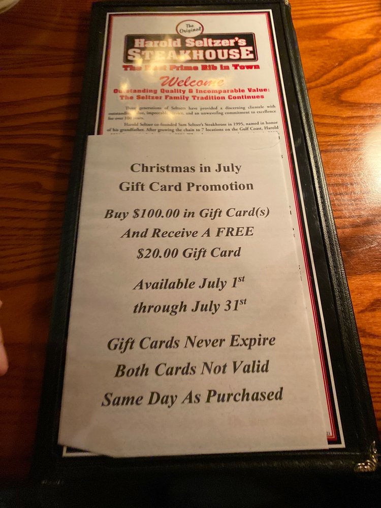 Harold Seltzer's Steak House