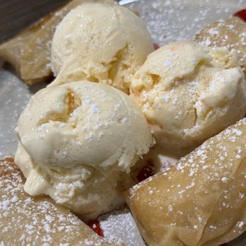 Thai Excellente Restaurant - Fried Banana with Icecream - Thai Near Me - El Monte, California Thai Excellente Restaurant - Fried Banana with Icecream - Thai Near Me - El Monte, California