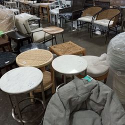 The BINZ AZ Plus - Tables and chairs are discounted on brand names yet still in higher end price ranges.  They are New Unused remember