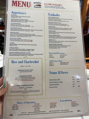 Menu photo 1 Deanie's Seafood New Orleans, LA Menu photo 1 Deanie's Seafood New Orleans, LA