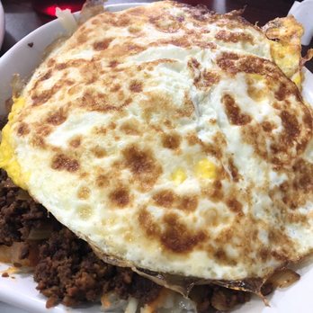 Dalia's Pancake House - Perfect over hard eggs on a skillet - American Near Me - Palos Hills, Illinois