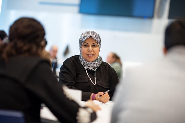 Columbia Business School, David Geffen Hall by null