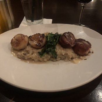 Barrett's Grill - Scallops risotto $26 - New American Near Me - Hunt Valley, Maryland