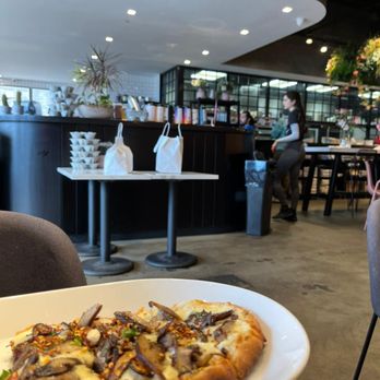 Bite Food & Coffee - Mushroom pizza - Coffee & Tea Near Me - Hackensack, New Jersey