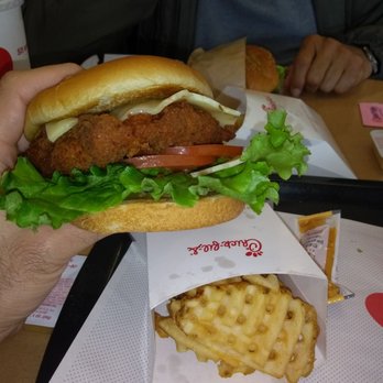 Chick-fil-A - Spicy Chicken Deluxe Meal - Fast Food Near Me - Sunnyvale, California Chick-fil-A - Spicy Chicken Deluxe Meal - Fast Food Near Me - Sunnyvale, California