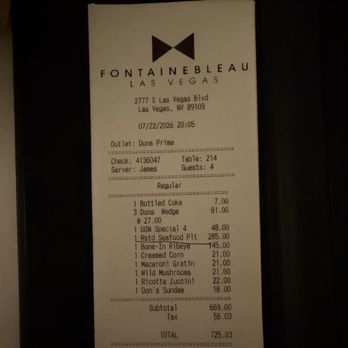 Don's Prime - Steakhouses Near Me - Las Vegas, Nevada