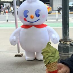 Green tea sundae Green tea sundae