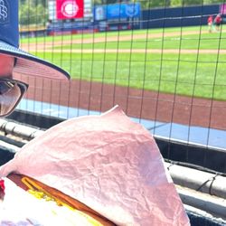 Nat Bailey Stadium - Foot long dog!!!