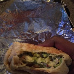 Burrito Splendido - Chorizo burrito is soo good with the slaw