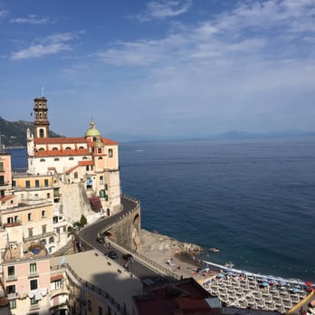Palazzo Ferraioli - View from the 6th floor solarium - Hotels Near Me - Atrani, SA Palazzo Ferraioli - View from the 6th floor solarium - Hotels Near Me - Atrani, SA