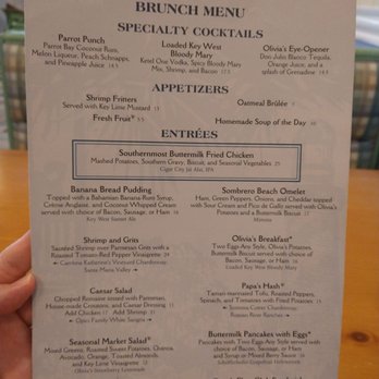 Olivia's Cafe - Disappointing brunch menu - New American Near Me - Lake Buena Vista, Florida Olivia's Cafe - Disappointing brunch menu - New American Near Me - Lake Buena Vista, Florida