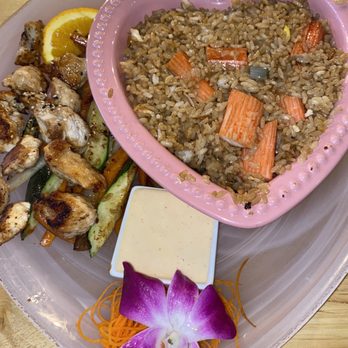 Sushi Sake North Miami Beach - Krab fried rice with hibachi chicken - Sushi Bars Near Me - North Miami, Florida Sushi Sake North Miami Beach - Krab fried rice with hibachi chicken - Sushi Bars Near Me - North Miami, Florida