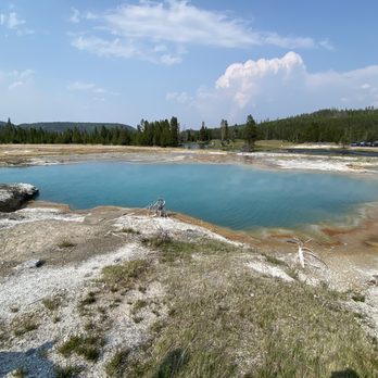 Biscuit Basin - 07.13.21 Black Opal Spring [Yellowstone National Park] - Landmarks & Historical Buildings Near Me