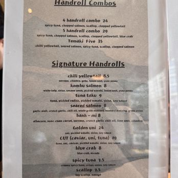 Temaki Society - Menu - Seafood Near Me - Los Angeles, California Temaki Society - Menu - Seafood Near Me - Los Angeles, California