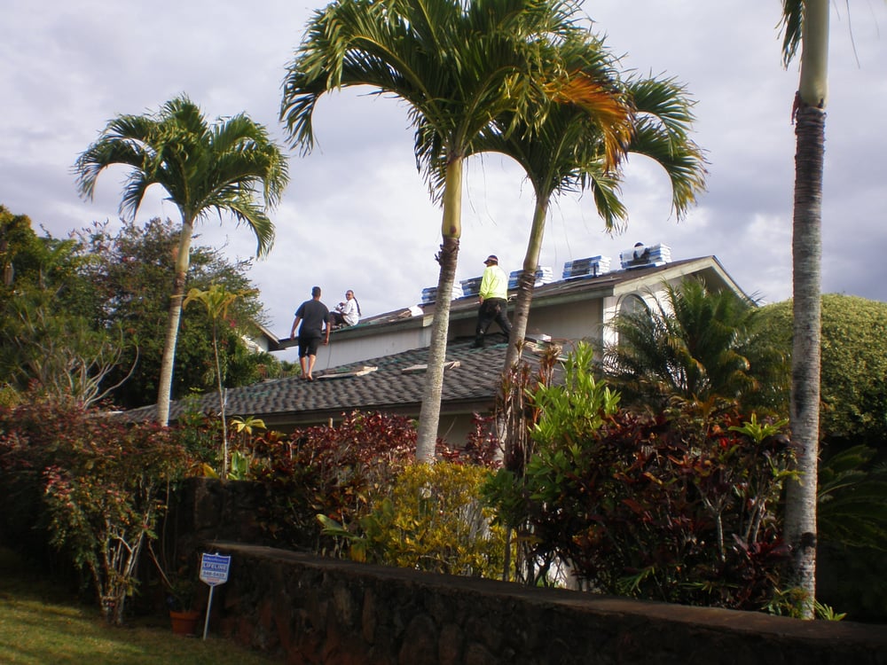 Slide of Action Roofing Hawaii
