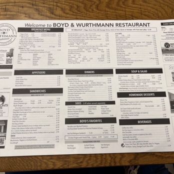 Boyd & Wurthmann Restaurant - Full menu - Desserts Near Me - Berlin, Ohio Boyd & Wurthmann Restaurant - Full menu - Desserts Near Me - Berlin, Ohio
