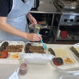 Beef Lula Kabob Plate