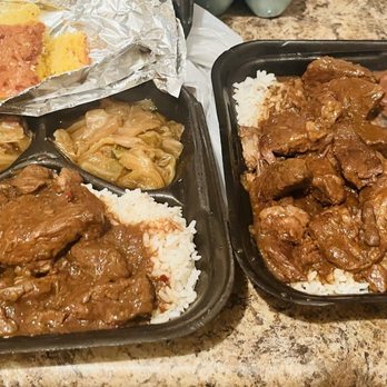 Citizen's Choice - Beef tips with grave and rice, red beans with sausage, cornbread, and cabbage. Excellent! - American Near Me - Lake Charles, Louisiana Citizen's Choice - Beef tips with grave and rice, red beans with sausage, cornbread, and cabbage. Excellent! - American Near Me - Lake Charles, Louisiana