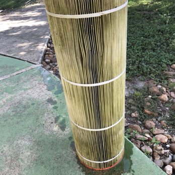 Laser Pools - Dirty Cartridge Filter - Pool Cleaners Near Me