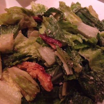 Becco - Caesar Salad - Terrible! Browned lettuce leaves - wilted, under dressed, crouton scraps! - Italian Near Me - New York, New York