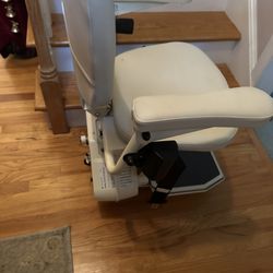 Stair Lifts & Ramps of New England - Back side of stairlift