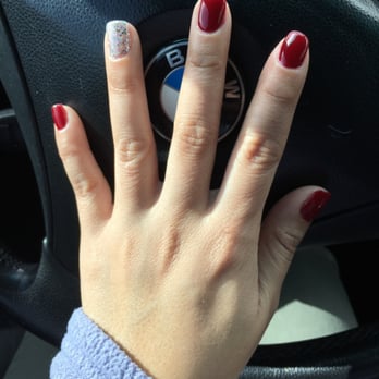 Nail Salon - Nicely done by Jenny! Shellac manicure in red! - Nail Salons Near Me - Castro Valley, California Nail Salon - Nicely done by Jenny! Shellac manicure in red! - Nail Salons Near Me - Castro Valley, California