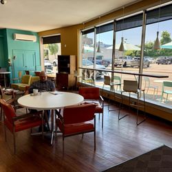 Very nice mid-century modern interior.