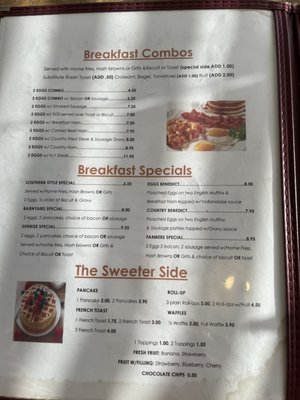 Menu photo 6 Dora Cafe Mount Dora, FL