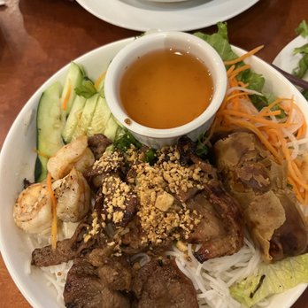 Pho 1 - #54 Vermicelli with shrimp, pork and cha gio - Vietnamese Near Me - Catonsville, Maryland
