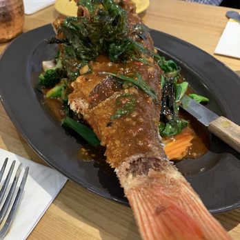 Kin'd - Spicy basil red snapper - Thai Near Me - Fresh Meadows, New York