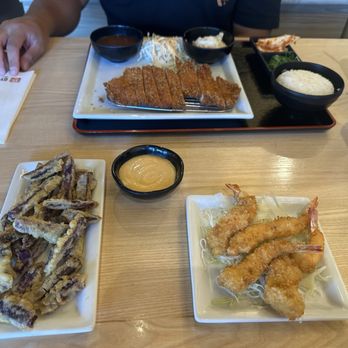 Gyu Jinya - Chicken Katsu Shrimp Katsu Purple Potato Tempura - Sushi Bars Near Me - Lancaster, California Gyu Jinya - Chicken Katsu Shrimp Katsu Purple Potato Tempura - Sushi Bars Near Me - Lancaster, California
