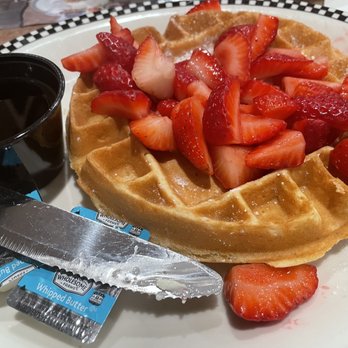 Black Bear Diner Colton - Sub the bread in your meal for a waffle. Strawberries are extra $. - Diners Near Me - Colton, California