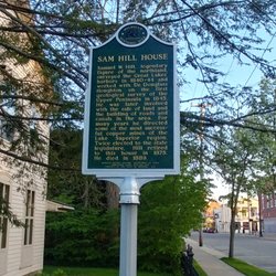 Sam Hill House Historical Marker - Sam Hill House Historical Marker, Marshall MI