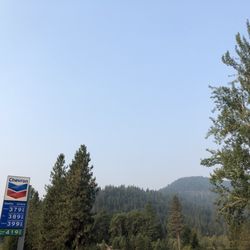 Chevron - High priced fuel with a great view