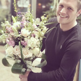 Flowers by Angel - Congrats Bouquet with Owner - Florists Near Me - Poughkeepsie, New York
