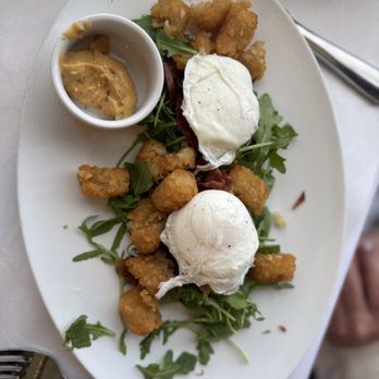 The Huntley Taverne - Poached eggs Idaho style - New American Near Me - Summit, New Jersey