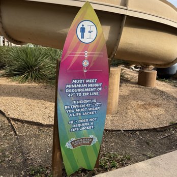 Paradise Springs Water Park - Slide height requirements. 42"-47" life jacket required. 48"+ no restrictions - Water Parks Near Me - Grapevine, Texas Paradise Springs Water Park - Slide height requirements. 42"-47" life jacket required. 48"+ no restrictions - Water Parks Near Me - Grapevine, Texas