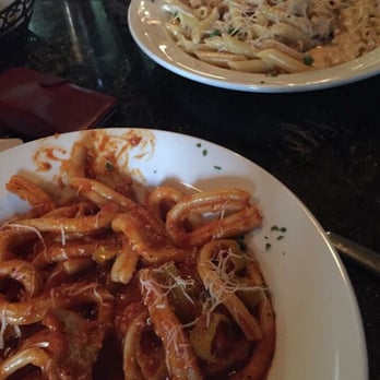 Benevento's - Homemade fusilli with Arabiata and veal and in the distance Pasta Benevento. Yummmm - Italian Near Me - Boston, Massachusetts Benevento's - Homemade fusilli with Arabiata and veal and in the distance Pasta Benevento. Yummmm - Italian Near Me - Boston, Massachusetts