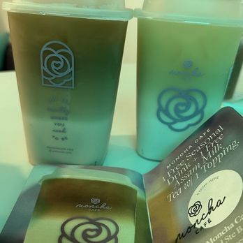 Moncha Cafe - Lavender & Sakura Milk Tea. ( ^_^)b - Bubble Tea Near Me - Rosemead, California
