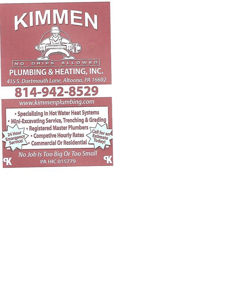 Slide of Kimmen Plumbing & Heating