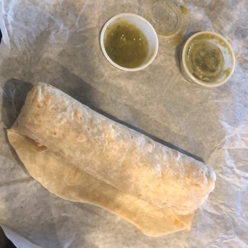 Leonardo's Mexican Food - Steak & Egg Breakfast Burrito with Salsa Verde - Mexican Near Me - Indianapolis, Indiana