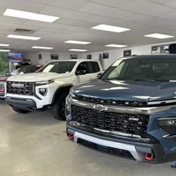 Arnie Bauer Chevrolet - Our showroom showcasing a bold line up of brand new Chevy and GMC models ready to test drive.