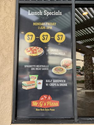 Menu photo 4 Mr. G's Pizza - Diamond Bar Diamond Bar, CA Menu photo 4 Mr. G's Pizza - Diamond Bar Diamond Bar, CA