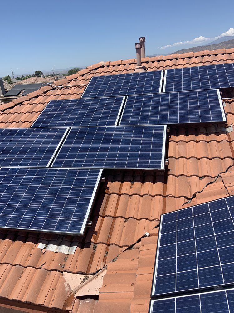 Slide of Roof Doctor Solar Panel Cleaning