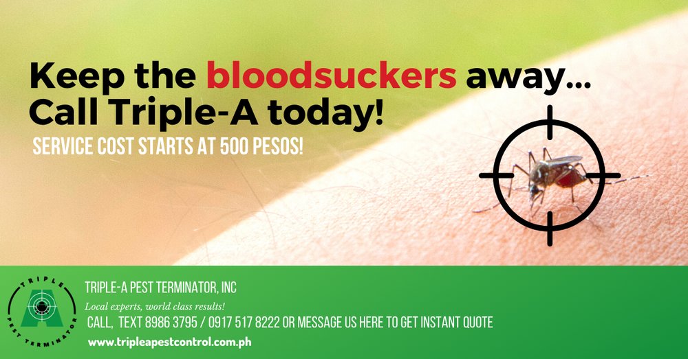 TRIPLE A PEST TERMINATOR Updated September 2024 Request a Quote